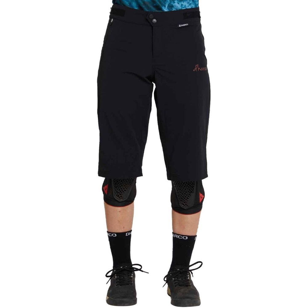 •DHARCO• Gravity Shorts Black Baggy Four Way Stretch Zipper Pockets